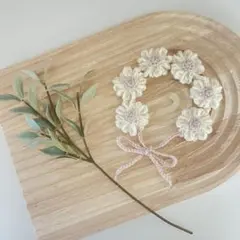 犬猫用 ぷっくりデイジー チョーカー ネックレス 首輪 韓国風