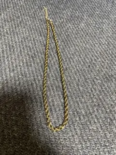 ゴールド ツイストチェーン ネックレス