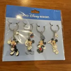 東京ディズニーリゾート ミッキーキーホルダーセット　4個セット