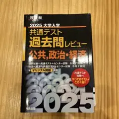 2025 大学入学共通テスト過去問レビュー 公共・政治経済