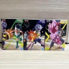 HUNTER×HUNTERフィギュア ゴン キルア ヒソカ G.I.編3点セット