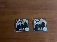 ハイキュー!!ビスケットシール 月島＆山口