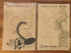 ジブリの森美術館　シルエットスタンド　魔女の宅急便キキ＆上昇気流