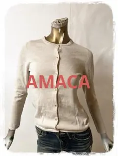 ☘️T18719☘️AMACA カーディガン 38のサムネイル