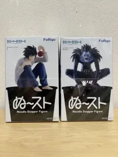 DEATH NOTE ぬーどるストッパーフィギュア リューク L 2種セット