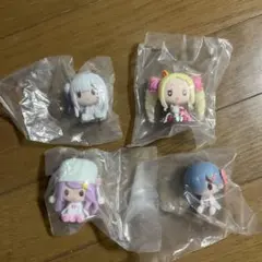 一番くじリゼロから始める異世界生活 D賞フィギュア 4体セット