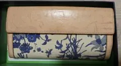 GUCCI グッチ 長財布 フローラ 花柄 キャンバス レザー 使用感あり