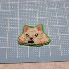 フレンチブルドッグのマグネットブローチ