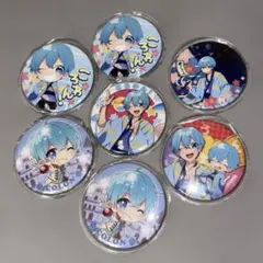 すとぷり ころん 缶バッチ カバー付き 7個