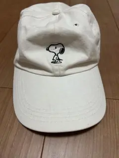 PEANUTS スヌーピーキャップ ホワイトのサムネイル