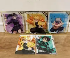 鬼滅の刃　アニプレックスオンラインくじ　クリア色紙　ブロマイド　我妻善逸