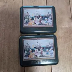 東京ディズニーシー ホテルミラコスタ 缶ケース 2個セット