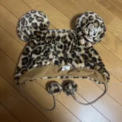 ヒョウ柄ファンキャップ