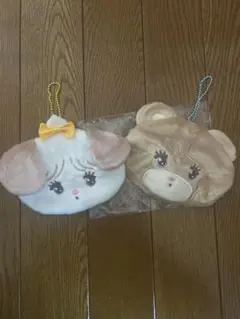 mikko characters フェイスポーチ スフレ ラテ