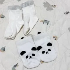 ベビー用靴下　まとめ売り　パンダ　cottoli