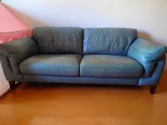 DultonダルトンLEATHER SOFA 3 SEATER 3人掛けソファ