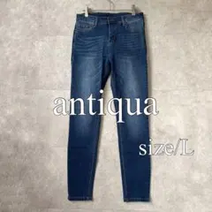 antiqua 虜になるストレッチスキニーパンツ デニム サイズL