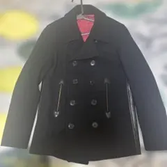 ピーコート レザー　pコート