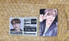 シンロン　トレカ　FREAK ALARM スタッフパス　ALD1 アルバム