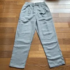 レディース　パンツ　スラックス　アース　ミュージック＆エコロジー　グレー　無地