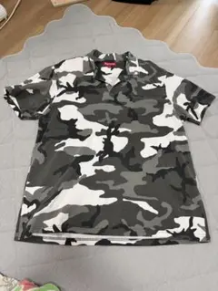 Supreme カモフラ柄 ポロシャツ - メルカリ