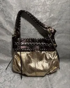 美品【Francesco Biasia】Y2K レザー ハンドバッグ イタリア製 美品【Francesco Biasia】Y2K レザー ハンドバッグ イタリア製