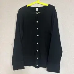 キャナルジーン　アルモニ　カーディガン ブラック・ダークグレー　2枚セット