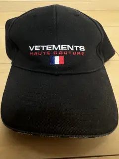 VETEMENTS HAUTE COUTURE キャップ ブラック　18SSのサムネイル