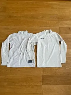 2枚セット　SSK他 アンダーシャツ 長袖 野球 150-160 白 ホワイト