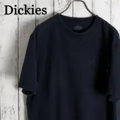 海外古着 Dickies ディッキーズ ポケット付 クルーネック無地Tシャツ