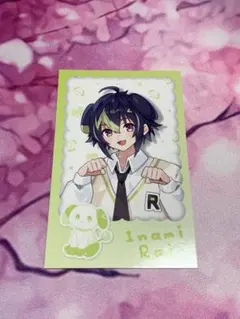 にじさんじ　伊波　チェキ風カード