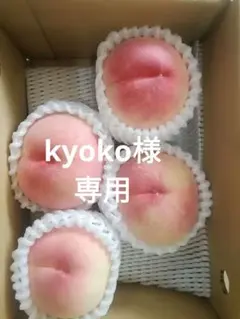 かねちかの桃 大阪岸和田産 伝統の桃 1箱1kg（3～5玉） - メルカリ