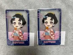 鬼滅の刃花火大会　狛治と恋雪 WEBSHOPくじ D賞 アクリルクリアカード