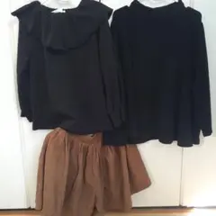 rio 新品　カットソー二枚キュロット　セット