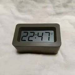 廃盤 IKEA SLABANG イケア ミリタリーグリーン デジタル置時計