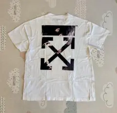 【名作】オフホワイト カラヴァッジョ アロー Tシャツ 白 アーカイブのサムネイル