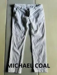 【美品】MICHAEL COAL ホワイトパンツのサムネイル