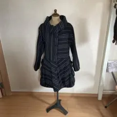 ストライプロングコートのサムネイル