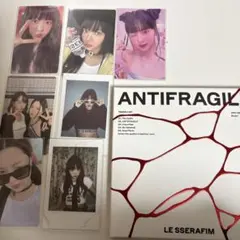 LE SSERAFIM ウンチェ CD アルバム トレカセット