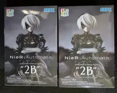 NieR:Automata ちょこのせ プレミアムフィギュア 2B 2体セット