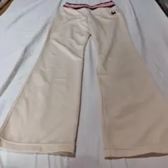 le coq sportif フレアパンツ クリーム色