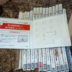 ニンテンドー3DSソフトセット　まとめ売り　ケース　29ヶ