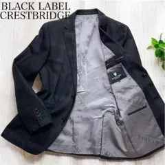 美品　ブラックレーベルクレストブリッジ　シャドーチェック柄テーラードジャケット