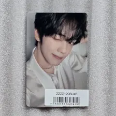 キムギュビン ソニミュ 白衣装 トレカ ICONIK ZB1 ゼベワン