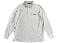 Morningwear マンシングウエア　ホワイト長袖シャツL