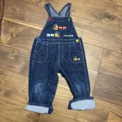 ミキハウス　サロペット　デニム　90サイズ