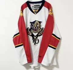 カナダ製 CCM Reebok NHL Blackhawks ゲームシャツ 刺繍 - メルカリ
