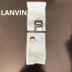 LANVIN レッグウォーマー ミントグリーン アンゴラ混 フリーサイズ