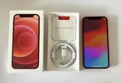 iPhone 12 mini レッド 128GB ｜初期化済｜SIMフリー｜箱有