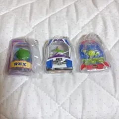 トイ・ストーリー パッケージチャーム&チョコボーロ　バズ　レックス